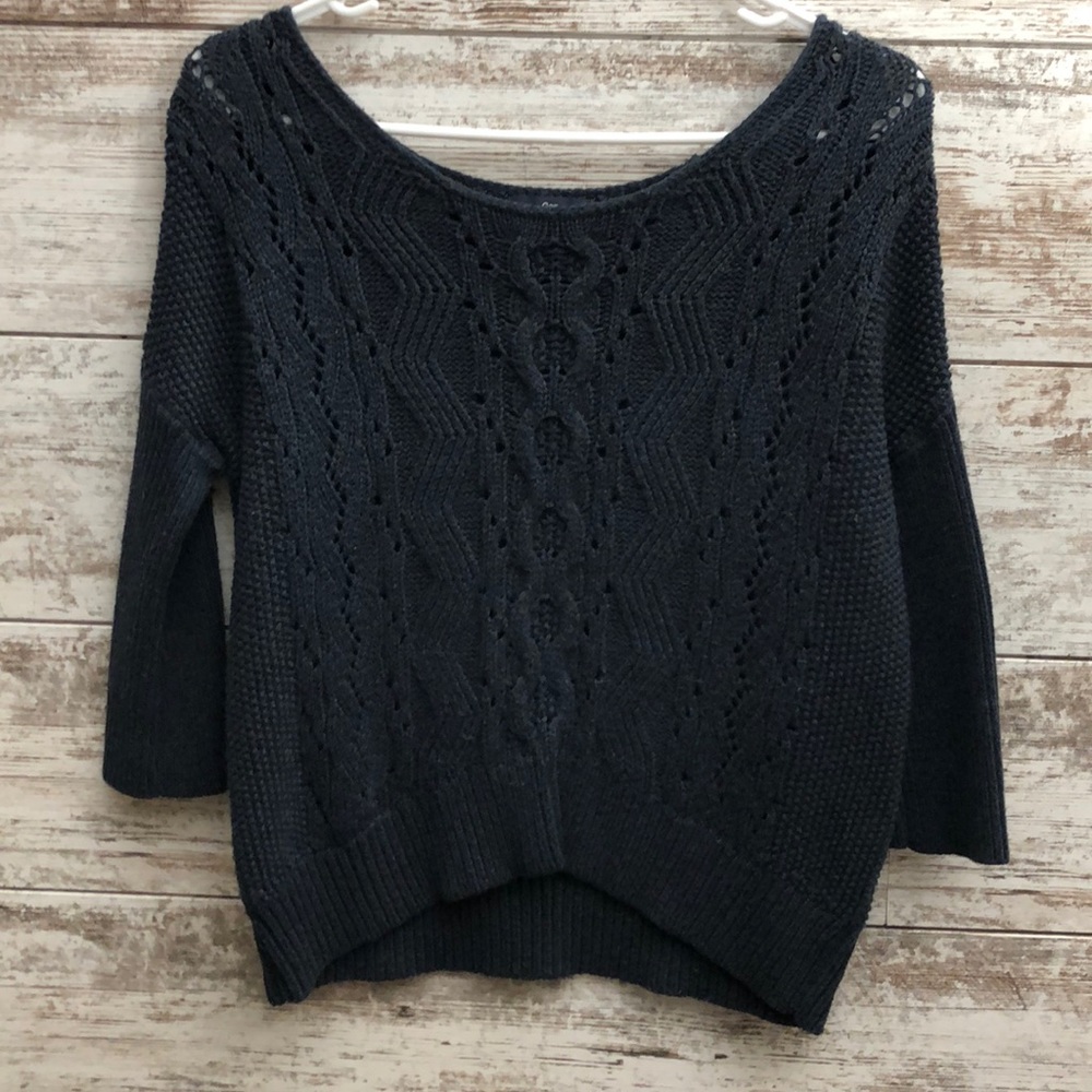 Navy blue sweater